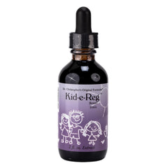 Christopher's Original Formulas Kid-e-Reg Bowel Tonic bottle offers kid-friendly digestive support.