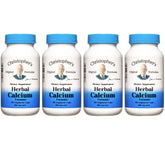 Christopher's Original Formulas Herbal Calcium bottle front for natural bone support
