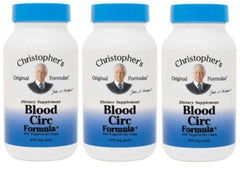 Christopher's Original Formulas Blood Circ Formula bottle supports daily circulatory wellness