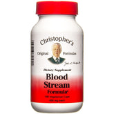 Christopher's Original Formulas Blood Stream bottle front view for daily herbal support.