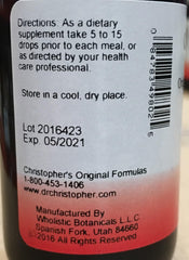 Blood Stream extract in glycerine base offering gentle, alcohol-free wellness support.
