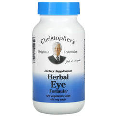 Christopher's Original Formulas Eye Formula bottle viewed for daily eye support