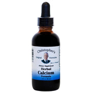 Christopher's Original Formulas Herbal Calcium Extract bottle pour for natural bone support