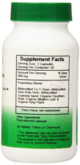 Christopher's Original Formulas Herbal Thyroid label detail demonstrates ingredient transparency for informed choices.