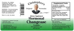 Hormonal Changease capsules by Christopher's Original Formulas for plant-based daily use