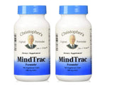Christopher's MindTrac bottle front showing mood-support formula for daily balance.