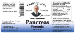 Serving a drink with Christopher's Original Formulas Pancreas Formula Extract for digestive comfort