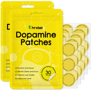 Chrxbei dopamine patches packaging highlighting vegan formula for daily use.