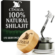 Chuga Shilajit resin bottle from 16k ft harvest indicating energy-support potential