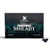 Chuga Shilajit tablets 2-pack box for daily support.