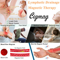 Cigmag 3X copper bracelet adjustable size tool shown for easy resizing.