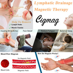 Cigmag copper bracelet pure-copper-material close-up highlights hypoallergenic design