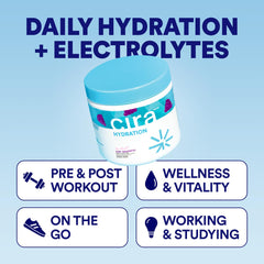 Cira Hydration Aloha Punch glass for post-workout refreshment.