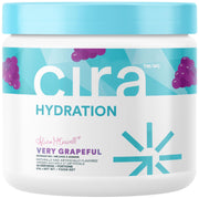 Cira Hydration Very Grapeful bottle pour for on-the-go hydration.