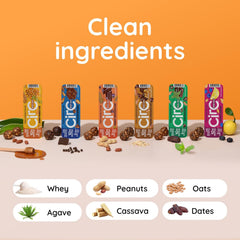 CirC Energy Bites provide 10g protein per bite for active days.