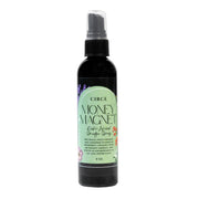 CIRCE Money Magnet Smudge Spray bottle closeup invites abundance energy.