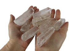 CircuitOffice clear quartz points ideal for meditation and energy work.