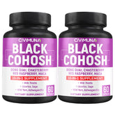 CIVIMUNA Black Cohosh bottle pour for daily wellness, subtle herbal notes.