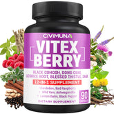 CIVIMUNA Vitex Berry Extract bottle front promotes everyday balance.