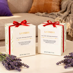 CJVIUS Lavender Candle creates a relaxing ambiance for any room.