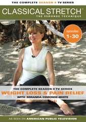 Classical Stretch Season 9 episodes offer progressive workouts across 4 discs for consistent results