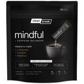 Clean Break Mindful dissolves clear in coffee for a tasteless focus boost