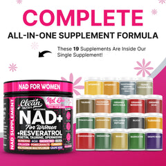 Clean Nutra collagen peptides for women capsules support daily vitality.