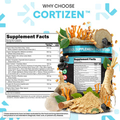 Clean Nutra Cortisol for Women packaging view illustrating convenient daily routine