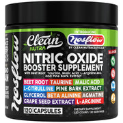 NosFlow by Clean Nutra bottle with capsules for daily endurance support.