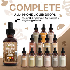 Clean Nutra Turkey Tail Cordyceps drops highlight immune-supporting convenience