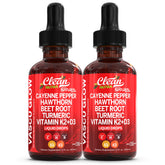 Clean Nutra Vascu Glow bottle with dropper for daily wellness support