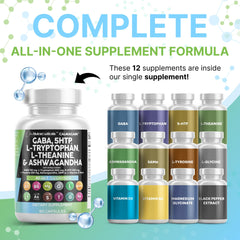 Clean Nutraceuticals 5-HTP bottle label emphasizing potent mood balance formula