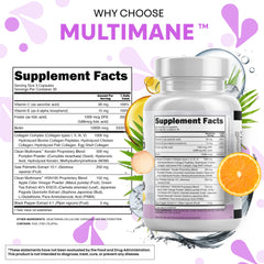 Clean Nutraceuticals biotin and keratin capsules for hair strength and shine
