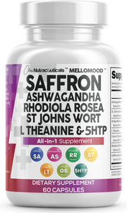 Clean Nutraceuticals Mellomood bottle front view for mood support on the go
