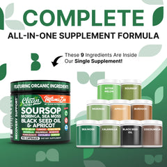 Clean Nutraceuticals moringa capsules image for daily vitality.