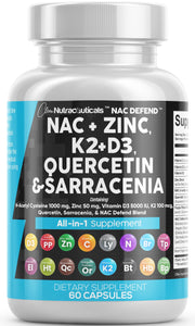 Clean Nutraceuticals NAC Defend bottle close-up for enhanced daily immune support.