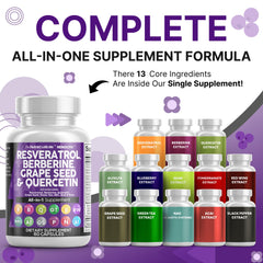 Renouth capsules closeup revealing full-dose polyphenols in convenient capsules.