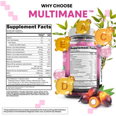 Clean Nutraceuticals Saw Palmetto extract gummies product shot for scalp comfort.