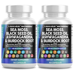 Clean Nutraceuticals Sea Moss 15-in-1 bottle front signals daily wellness.