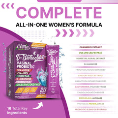 Clean Nutraceuticals V-Biotic STIX pack view on travel-ready packaging