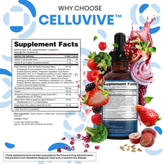 Clean Nutraceuticals NAD Drops ingredients graphic highlighting polyphenols and resveratrol