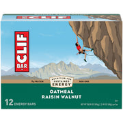 CLIF Bar Oatmeal Raisin Walnut pack offers convenient energy for workouts