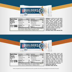 CLIF BUILDERS Crispy Almond Salted Caramel close-up emphasizing crispy texture