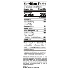 Close-up of CLIF BUILDERS Oreo bar showing crunchy texture and cookie-like bite
