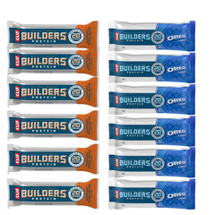 CLIF Builders Oreo bar pack, convenient post-workout snack with 20g protein.