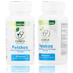 CLÍNICA DR. VEGA Peiskos sage leaf capsules supporting hormonal balance and menstrual comfort.