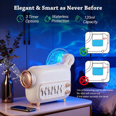 CLOZIAS sleep white noise feature supporting relaxation.