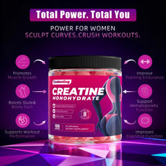 CNDANTING Creatine Gummies energy-boost visual for better workout endurance