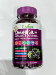Close-up of blackberry flavored gummies emphasizing sugar-free daily supplement use.