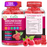 CNFHDI Magnesium Gummies bottle front showing sugar-free relaxation option